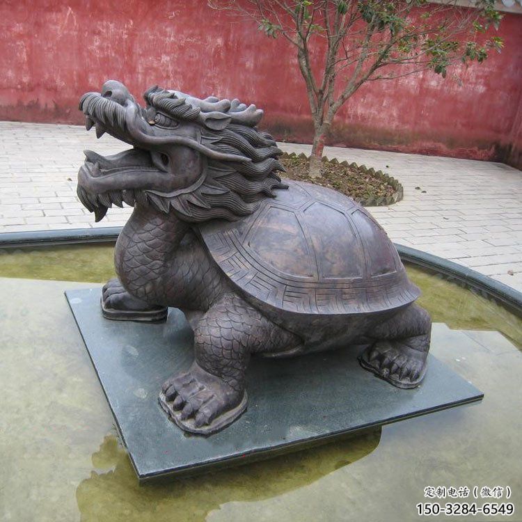 銅烏龜?shù)袼軓S家，神獸動(dòng)物，仿古公園廣場(chǎng)擺件