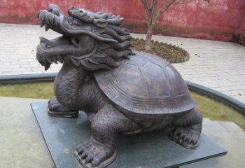銅烏龜?shù)袼軓S家，神獸動(dòng)物，仿古公園廣場(chǎng)擺件