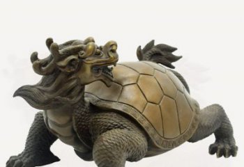 銅烏龜?shù)袼芗庸S家，神獸動物，仿古公園廣場擺件
