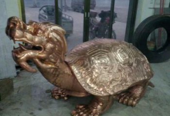 抽象海龜?shù)袼?店門口彩繪雕塑 步行街?jǐn)[件