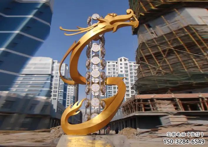 承接仿真龍頭雕塑，鑄銅動(dòng)物雕塑，房地產(chǎn)售樓處擺件