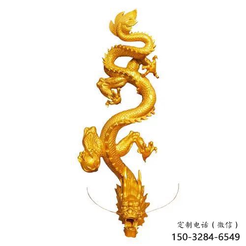 定價大型龍頭雕塑，鑄銅動物雕塑，房地產(chǎn)售樓處擺件