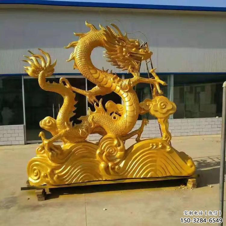 提供大型龍頭雕塑，鑄銅動(dòng)物雕塑，房地產(chǎn)售樓處擺件