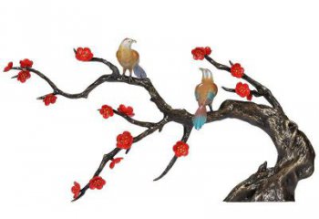 廣場喜鵲雕塑 公園仿真雕塑 抽象擺件