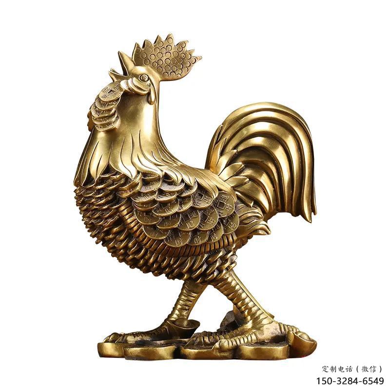售樓部小雞雕塑，景觀題材，抽象工藝