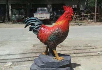 醫(yī)院小雞雕塑，景觀藝術(shù)，抽象工藝