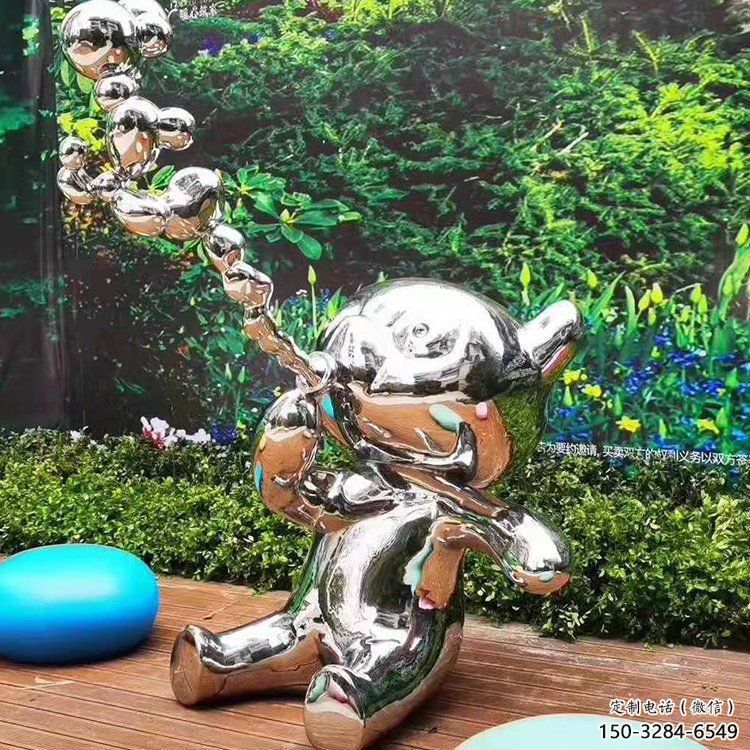 室內(nèi)小貓雕塑，動(dòng)物小品，鐵藝工藝