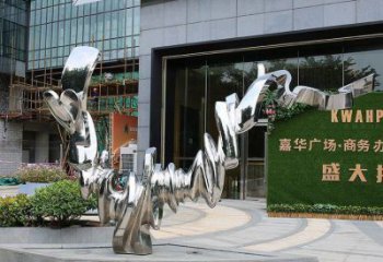 景區(qū)小貓雕塑，動(dòng)物主題，彩繪工藝