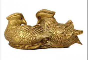 風(fēng)景區(qū)鴛鴦雕塑 售樓處廣場(chǎng)雕塑 仿古擺件