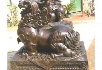 房地產(chǎn)貔貅雕塑，仿古動漫雕塑，噴砂制造