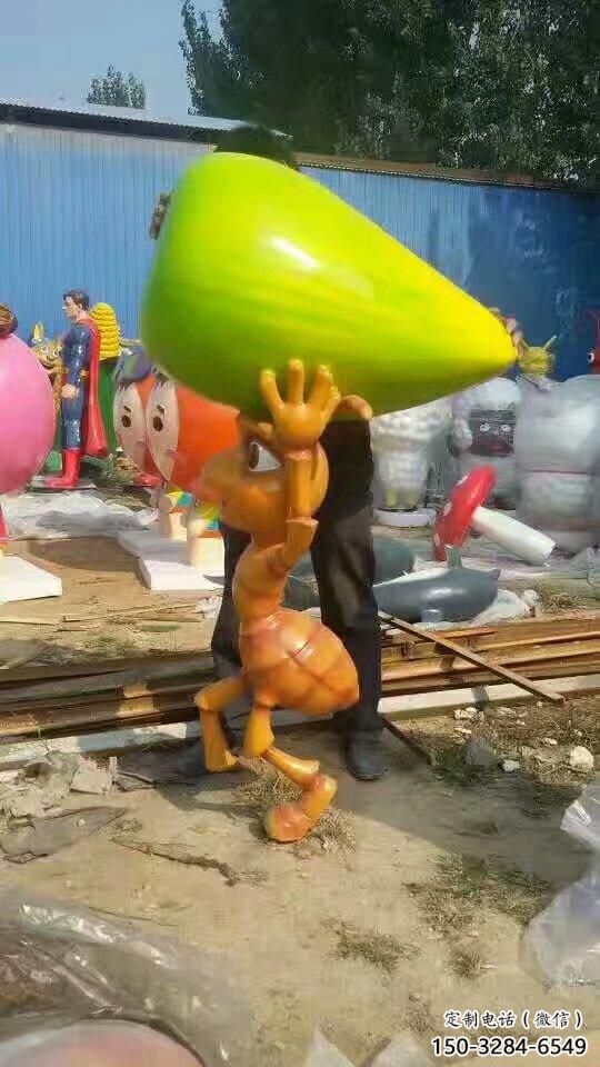 海洋館蟲子雕塑，鍍銅海洋雕塑，鍍銅工藝