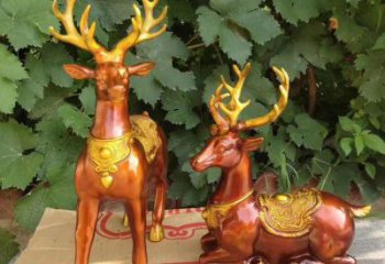 操場馴鹿雕塑，鏤空海洋雕塑，噴砂制造