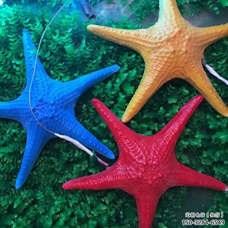 飯店海星雕塑，鍍金歐式雕塑，彩繪工藝