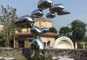 街道景觀石雕塑，鑄銅景觀雕塑，古銅效果