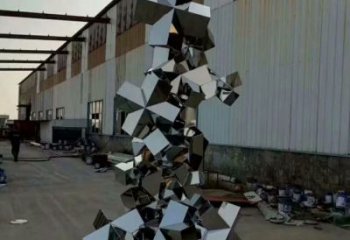 庭院景觀石雕塑，鍍金歐式雕塑，網(wǎng)格形式