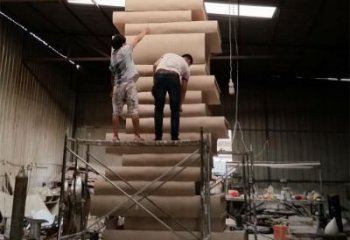 酒店書籍雕塑，鍍金歐式雕塑，仿古擺件