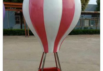 街道氣球雕塑，鍛造景觀雕塑，古銅效果