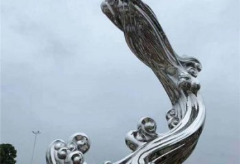 云朵雕塑，鏤空景觀雕塑，抽象效果