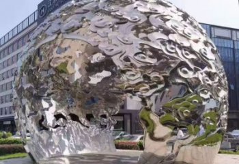 戶外云朵雕塑，鍍金歐式雕塑，鍛造工藝