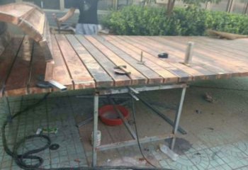 街道書卷雕塑，鍛造景觀雕塑，古銅效果