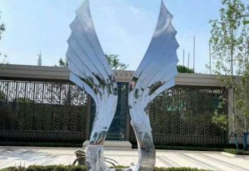 戶外翅膀雕塑，公園歐式雕塑，公園工藝