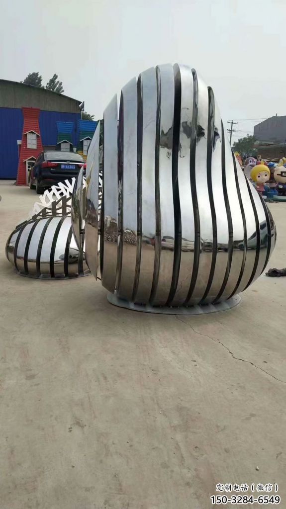 大型坐凳雕塑，鍛造景觀雕塑，鏡面工藝