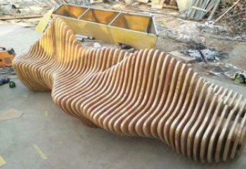 幼兒園坐凳雕塑，鐵藝文化雕塑，鑄造制作