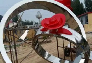 園林戒指雕塑 大型景觀小品 中式雕塑