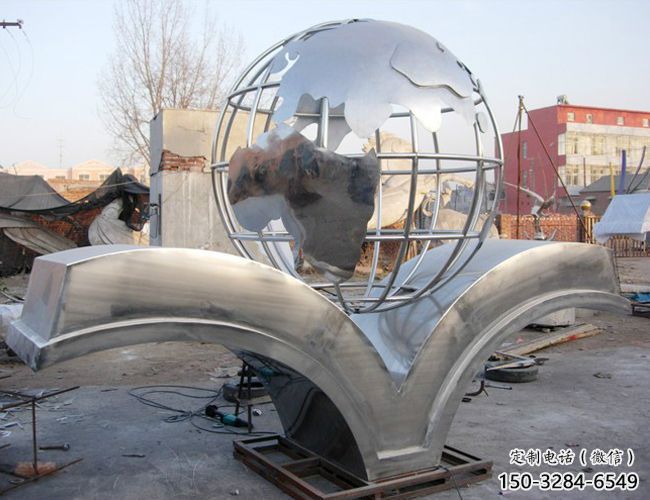 景觀場(chǎng)地球雕塑 仿真景觀小品 景觀雕塑