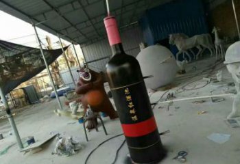 大型瓶子雕塑 歐式步行街?jǐn)[件 彩繪雕塑