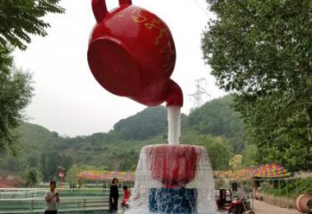 大型懸壺雕塑 歐式步行街?jǐn)[件 彩繪雕塑