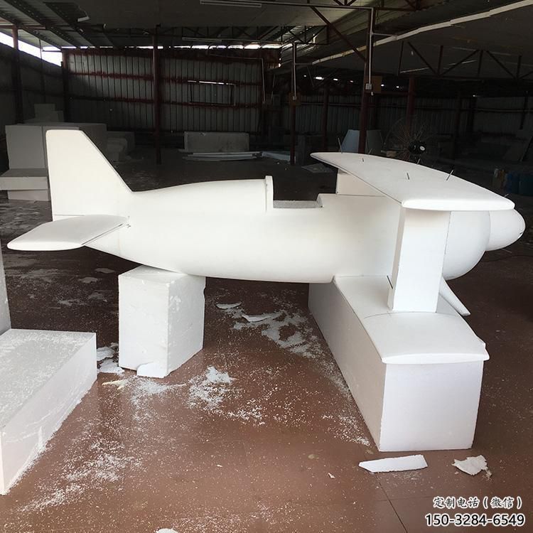 飛機雕塑 鑄造公園小品 歐式雕塑