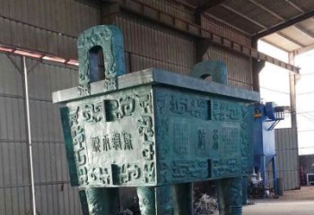 大門(mén)口福鼎雕塑 發(fā)光公園小品 仿真雕塑