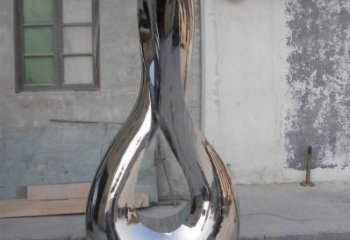 房地產(chǎn)文字雕塑 現(xiàn)代景觀擺件 幾何雕塑