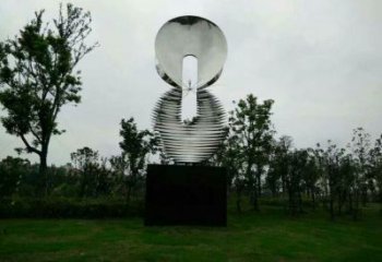 拉絲文字雕塑 鏤空創(chuàng)意擺件 別墅區(qū)雕塑