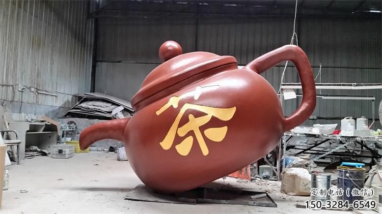 酒壺雕塑 電鍍現(xiàn)代小品 公園雕塑