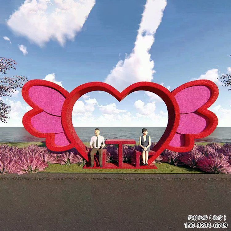 街道凳子雕塑 現(xiàn)代景觀擺件 彩繪雕塑