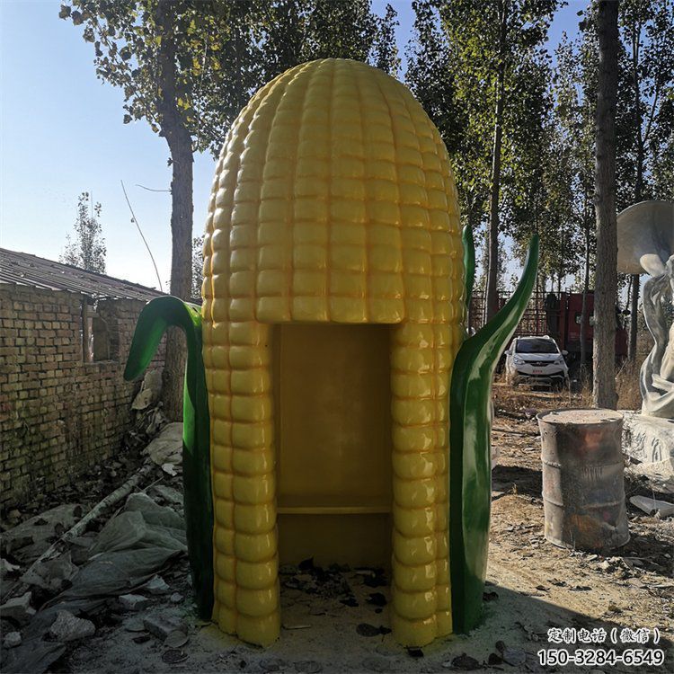 草地玉米雕塑 現(xiàn)代校園農(nóng)作物雕塑 大型雕塑