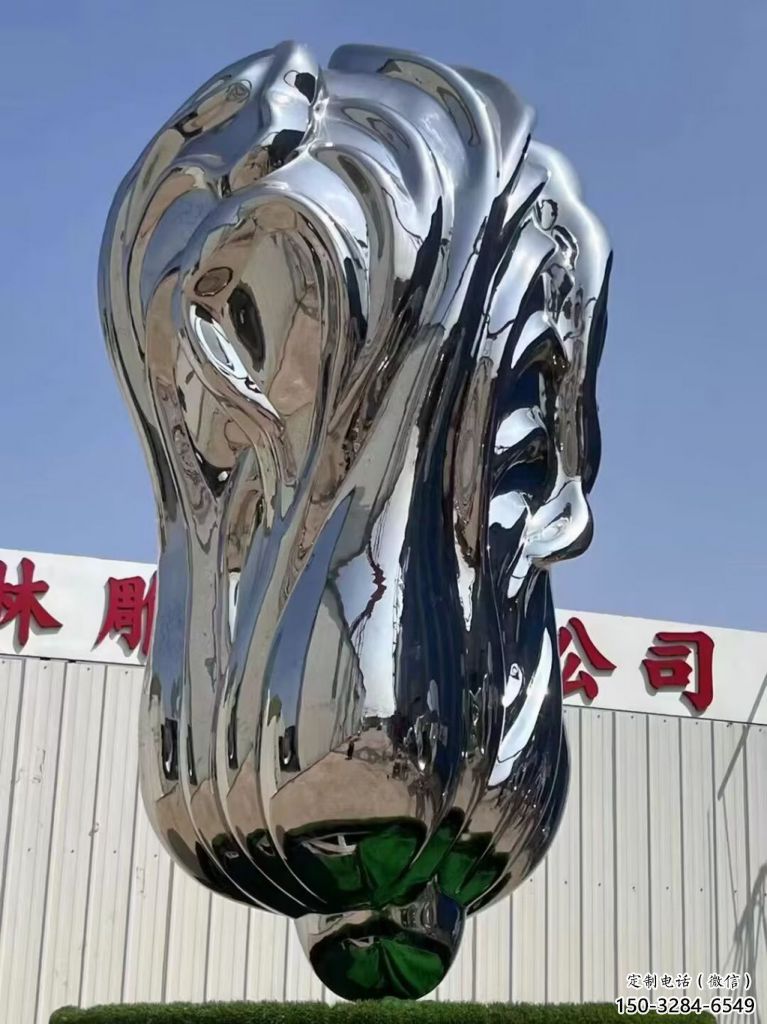 創(chuàng)意白菜雕塑 啞光景觀果蔬雕塑 公園蔬菜雕塑