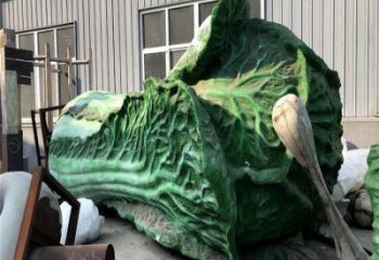 大白菜雕塑 大型城市雕塑 商業(yè)街?jǐn)[件