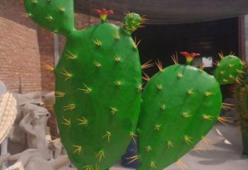 大型仙人掌雕塑 步行街花卉雕塑 仿真擺件