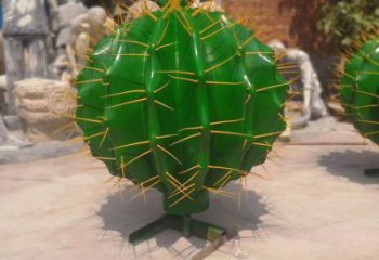 商場(chǎng)仙人掌雕塑 仿真雕塑 店門口小品