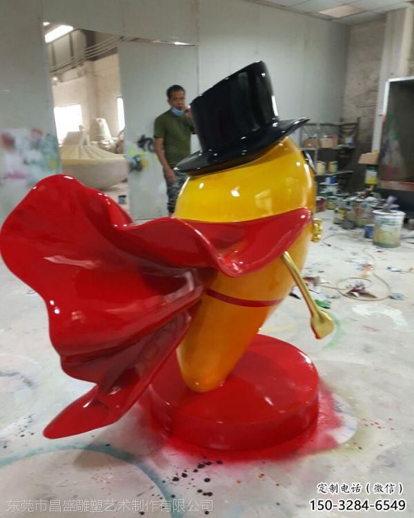 酒店榴蓮雕塑 景觀美陳果蔬雕塑 現(xiàn)代水果雕塑