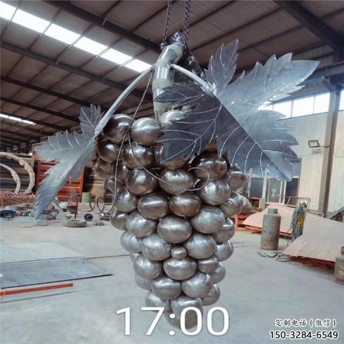 園林葡萄雕塑 城市廣場(chǎng)雕塑 步行街?jǐn)[件