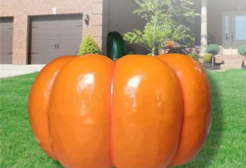 店門口南瓜雕塑 創(chuàng)意景觀雕塑 仿真擺件