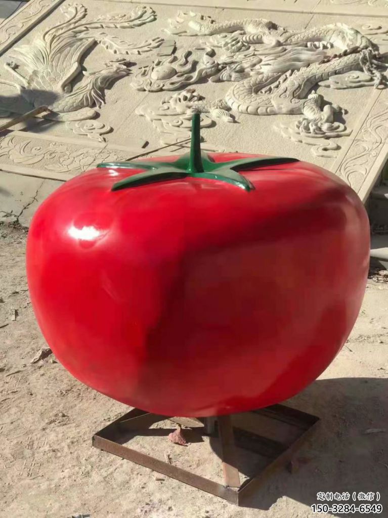 仿真番茄雕塑 酒店公園雕塑 風(fēng)景區(qū)擺件