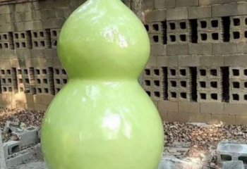 別墅區(qū)葫蘆雕塑 大型別墅區(qū)植物雕塑 剪影雕塑