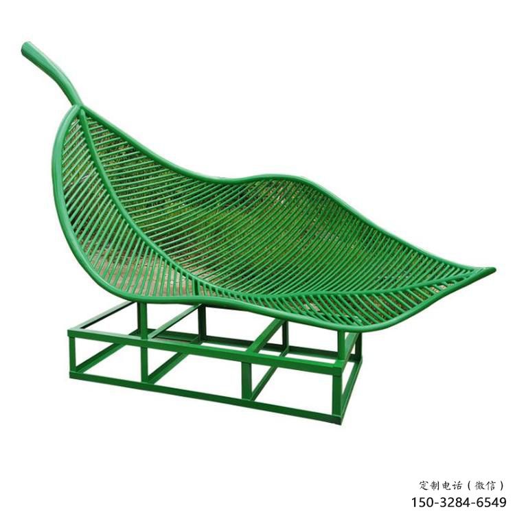 別墅區(qū)樹葉雕塑 大型別墅區(qū)植物雕塑 剪影花卉雕塑