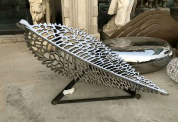 房地產(chǎn)樹葉雕塑 現(xiàn)代景觀植物雕塑 幾何花卉雕塑