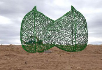 樹(shù)葉雕塑 歐式步行街植物雕塑 大型商場(chǎng)花卉雕塑